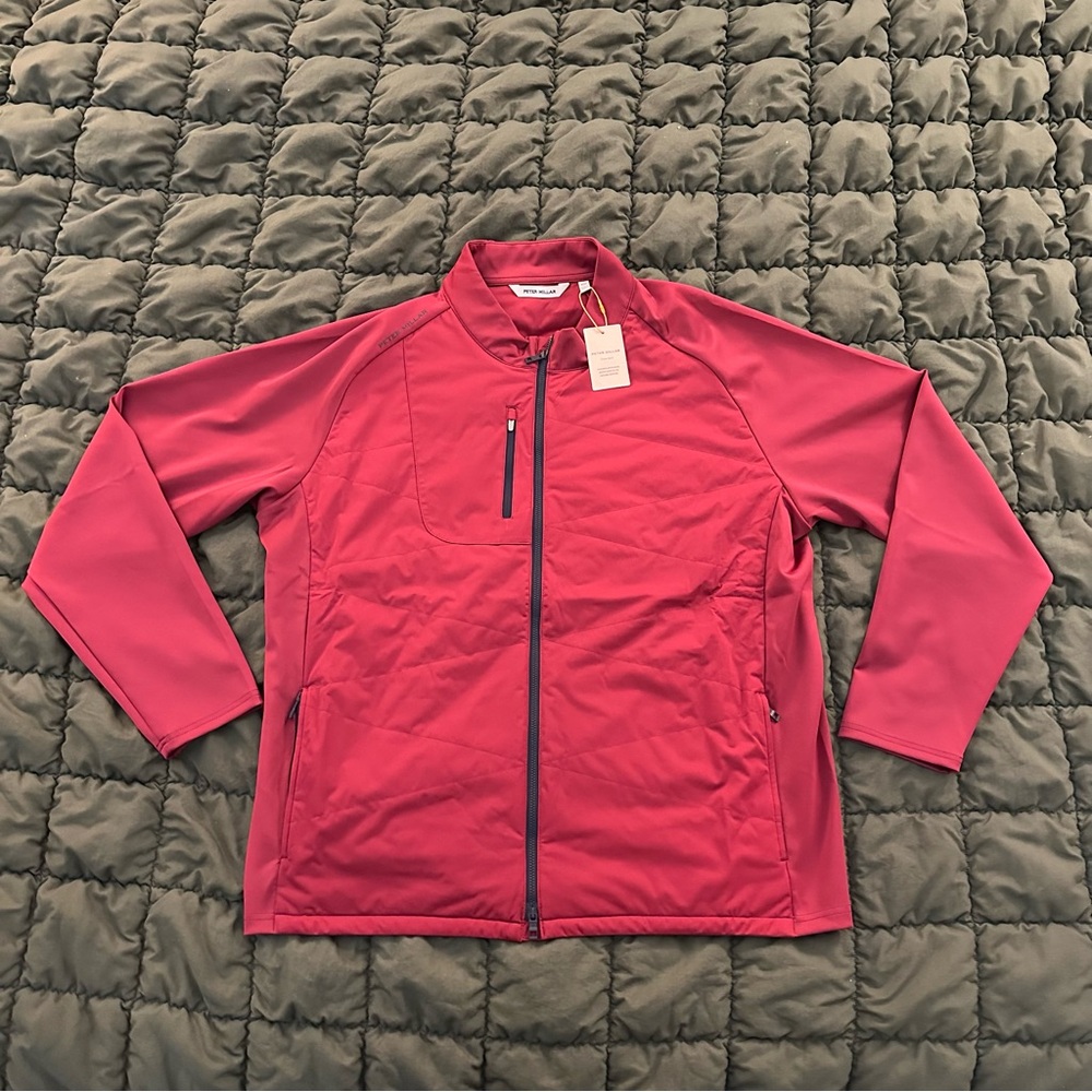 Peter Millar Merge Jacket | Men’s 2XL | Pomegranate Red | New